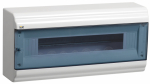 Бокс ЩРН-П-18мод настен пласт бел (дв.прозр) IP41 PRIME IEK (1/10)