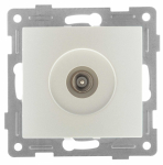 GUSI Bravo МЕХАНИЗМ антенной розетки, одинарной, скрытая установка. Цвет жемчуг. GUSI Bravo МЕХАНИЗМ антенной розетки, одинарной, скрытая установка. Цвет жемчуг.