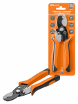 Кабелерез с функцией зачистки изоляции, 180 мм, усиленный, Al/Cu 35/10 мм², "МастерЭлектрик" TDM Кабелерез с функцией зачистки изоляции, 180 мм, усиленный, Al/Cu 35/10 мм², "МастерЭлектрик" TDM