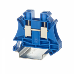 Зажим клеммный проходной 47.7мм размер ячейки 10.2мм на DIN-рейку 1 уровень сечение провода 16мм² 57А 1000В термопласт DKC (ДКС) Зажим клеммный проходной 47.7мм размер ячейки 10.2мм на DIN-рейку 1 уровень сечение провода 16мм² 57А 1000В термопласт DKC (ДКС)