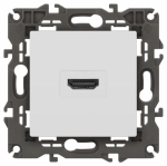 Розетка ЭРА Elegance 14-3114-01М HDMI, белый матовый Розетка ЭРА Elegance 14-3114-01М HDMI, белый матовый