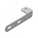 Кронштейн для консолей поддерживающий прямой, толщ. 3,0 мм, Сендзимир цинк