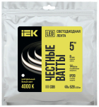 Лента LED 5м COB-528LED freecut 14Вт/м IP20 24В 4000К IEK Лента LED 5м COB-528LED freecut 14Вт/м IP20 24В 4000К IEK