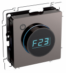 Терморегулятор электронный с индикацией с/у темная бронза механизм ТС10-1-БрТБ BRITE IEK (8/80) Терморегулятор электронный с индикацией с/у темная бронза механизм ТС10-1-БрТБ BRITE IEK (8/80)