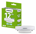 Лампа светодиод 12Вт таблетка GX53 6500К 1200Лм GENERICA IEK (1/10/100) Лампа светодиод 12Вт таблетка GX53 6500К 1200Лм GENERICA IEK (1/10/100)