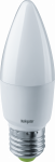 Лампа светодиод 5Вт свеча E27 4000К 400Лм матовая NLL-P-C37-5-230-4K-E27-FR Navigator (10/100)