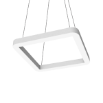 Светодиодный светильник VARTON Enso Q 590х590х40 мм 52 Вт 3000 K подвесной RAL9003 белый матовый с рассеивателем опал Светодиодный светильник VARTON Enso Q 590х590х40 мм 52 Вт 3000 K подвесной RAL9003 белый матовый с рассеивателем опал