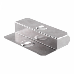 Переходник - редуктор д/лист. каб. лотка без разъема/соедин-ля c симметр. редукцией 100мм/100мм с высотой лотка80мм оцинк. ПРОМРУКАВ Переходник - редуктор д/лист. каб. лотка без разъема/соедин-ля c симметр. редукцией 100мм/100мм с высотой лотка80мм оцинк. ПРОМРУКАВ