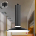 Светильник подвесной (подвес) ЭРА PL14 BK MR16 GU10 потолочный цилиндр черный Светильник подвесной (подвес) ЭРА PL14 BK MR16 GU10 потолочный цилиндр черный