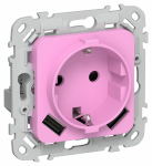 FLITE Роз.с з/к/ш 16А USB AA 3,1А РСЮша11-0-ФлПр пур IEK