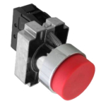 Кнопка управления NP2-BL42 без подсветки, красная, 1НЗ, IP40  CHINT (1)