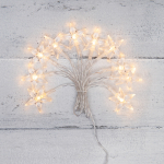 Гирлянда светодиодная «Звездочки» 1.5 м, 10 LED, прозрачный ПВХ, цвет свечения теплый белый, 2 х АА (батарейки не в комплекте) NEON-NIGHT