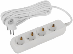 Удлинитель электрический ЭРА UDL-16-450-E Greenline 4 розетки с заземлением 5м ПВС 3x1мм2 Удлинитель электрический ЭРА UDL-16-450-E Greenline 4 розетки с заземлением 5м ПВС 3x1мм2