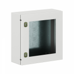 Корпус распред. шкафа 1двер. сталь серый 500мм 500мм 200мм с монтажной платой IP66 DKC