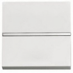 Кнопочный выключатель одиночный скрыт. уст-ки 16А 250В пластик белый IP20 ABB Zenit