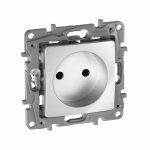 Розетка 1гн без З/К шторки с/у алюминий винт.клем. механизм 16А Etika Legrand Розетка 1гн без З/К шторки с/у алюминий винт.клем. механизм 16А Etika Legrand