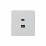 Розетка USB+tapeC шторки с/у перламутр механизм с рамкой 5В/2,4А 5В/3А быстрая зарядка MIELE ROUND 16А KRANZ (1/80) Розетка USB+tapeC шторки с/у перламутр механизм с рамкой 5В/2,4А 5В/3А быстрая зарядка MIELE ROUND 16А KRANZ (1/80)