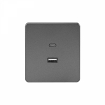 Розетка USB+tapeC шторки с/у титан механизм с рамкой 5В/2,4А 5В/3А быстрая зарядка MIELE ROUND 16А KRANZ (1/80) Розетка USB+tapeC шторки с/у титан механизм с рамкой 5В/2,4А 5В/3А быстрая зарядка MIELE ROUND 16А KRANZ (1/80)