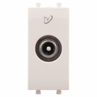 Проходная розетка 1 выход. tv 4-2400МГц для настен. кабель-канала бежевый Avanti DKC Проходная розетка 1 выход. tv 4-2400МГц для настен. кабель-канала бежевый Avanti DKC