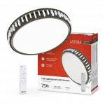 Светильник светодиод 75Вт 3000-6500К 6000Лм 500х90мм с пультом ДУ COMFORT ASTERA IN HOME (1/5)