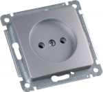 Розетка HEGEL 1-мест. механизм с накладкой без З/К скр. уст-ки16А 220-250В IP00 серебро Розетка HEGEL 1-мест. механизм с накладкой без З/К скр. уст-ки16А 220-250В IP00 серебро