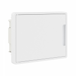 Щиток 8 мод встраиваемый FRAME, белый, с белой дверцей, с 2 шинами PEN на 6 и 8 отв. Щиток 8 мод встраиваемый FRAME, белый, с белой дверцей, с 2 шинами PEN на 6 и 8 отв.