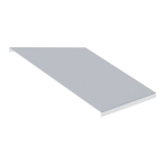 Крышка для переходника по ширине центрального лестничного усиленная 100х800х500 мм (2 мм) HDZ EKF Крышка для переходника по ширине центрального лестничного усиленная 100х800х500 мм (2 мм) HDZ EKF