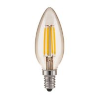 Лампа светодиод свеча BL131 7W 3300K E14 (C35 прозрачный) (1/10)