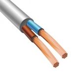 Провод соединительный ПВС 2х4 бел (46*0,315мм/3,58мм2) ГОСТ (фасовка) ККЗ 0,38 кВ