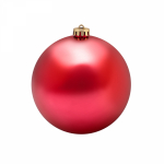 Елочная фигура "Шар", 30 см, цвет красный Елочная фигура "Шар", 30 см, цвет красный