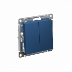 Выключатель 2кл прох с/у аквамарин AtlasDesign Systeme Electric (1/20)