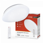 Светильник светодиод 75Вт 3000-6500К 6000Лм 530x105мм с пультом ДУ COMFORT STONE IN HOME (1/5)