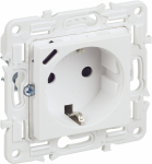 Розетка 1гн с З/К+USB C шторки с/у белый арктический механизм 16А 18Вт SK-R17W SKANDY IEK (1/10/100)