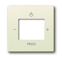 Плата центральная (накладка) для механизма цифрого FM-радио 8215 U, серия Basic 55, цвет слоновая кость Плата центральная (накладка) для механизма цифрого FM-радио 8215 U, серия Basic 55, цвет слоновая кость