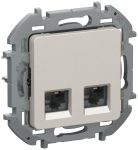 IEKINSPIRIA Роз. комп. 2-ая RJ45 кат.6 UTP 6732281 шамп. IEK IEKINSPIRIA Роз. комп. 2-ая RJ45 кат.6 UTP 6732281 шамп. IEK
