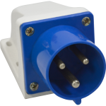 Вилка силовая для монтажа на поверхность 6ч IP44 КЭАЗ