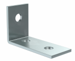 Уголок крепежный одинарный удлиненный для STRUT-профиля EZ IEK (20)