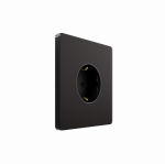 Systeme Infinity, Розетка С/У с ЗК (250В, 16А, защит.шторки), Полярная ночь Systeme Infinity, Розетка С/У с ЗК (250В, 16А, защит.шторки), Полярная ночь