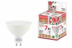 Лампа светодиодная PAR16 7 Вт, 230 В, 3000 К, GU10 Народная Лампа светодиодная PAR16 7 Вт, 230 В, 3000 К, GU10 Народная