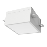 Светодиодный светильник VARTON DL-Grill для потолка Грильято 200х200 мм встраиваемый 20 Вт 3000 К 186х186х80 мм IP54 RAL9003 белый муар диммируемый по