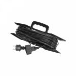 Удлинитель 1гн на рамке с з/к 20м ПВС 3х0,75 черный PROconnect Удлинитель 1гн на рамке с з/к 20м ПВС 3х0,75 черный PROconnect