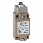 Концевой выключатель 1НО 1НЗ 0ПК с роликовым эксцентриком металл для функций безопасности КЭАЗ (Курский электроаппаратный завод) OptiLiS D