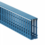 Короб перфорированный, синий RL12 40x100