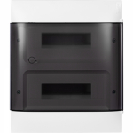 Бокс ЩРН-П-24мод настен пласт бел (дв.прозр) 2 ряда IP40 Practibox S Legrand (1) Бокс ЩРН-П-24мод настен пласт бел (дв.прозр) 2 ряда IP40 Practibox S Legrand (1)