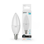 Лампа светодиод 12Вт свеча Е14 4100К 920Лм матовая Gauss Elementary (1/10/100) Лампа светодиод 12Вт свеча Е14 4100К 920Лм матовая Gauss Elementary (1/10/100)