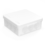 Коробка распределительная 60-0303-9003 для прямого монтажа двухкомпонентная безгалогенная (HF) белая 100х100х40 (90шт/кор) Промрукав Коробка распределительная 60-0303-9003 для прямого монтажа двухкомпонентная безгалогенная (HF) белая 100х100х40 (90шт/кор) Промрукав