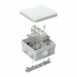 Коробка огнестойкая для о/п 40-0210-FR2.5-6 Е15-Е120 RAL7035 80х80х40 (44 шт/кор) Промрукав Коробка огнестойкая для о/п 40-0210-FR2.5-6 Е15-Е120 RAL7035 80х80х40 (44 шт/кор) Промрукав