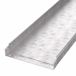 Лоток кабельный листовой 3000x400x80 сталь толщ.1.5мм ПРОМРУКАВ