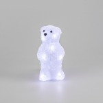 Акриловая светодиодная фигура "Медвежонок" 12х22х13 см, 4,5 В, 3 батарейки AAA (не входят в комплект), 10 светодиодов, Neon-Night (1/1/4)