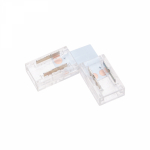 Коннектор L-образный для одноцветной светодиодной ленты COB 8мм